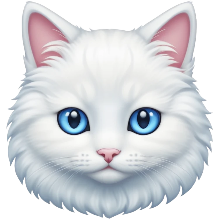 white cat emoji