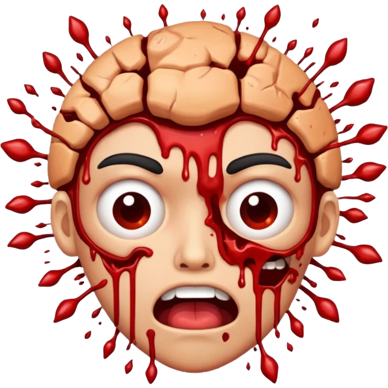 exploding head emoji