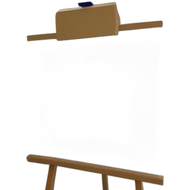 marker board Flipchart without face emoji