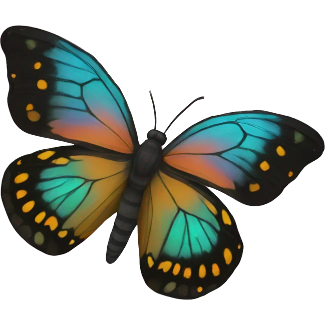 Nebula butterfly emoji