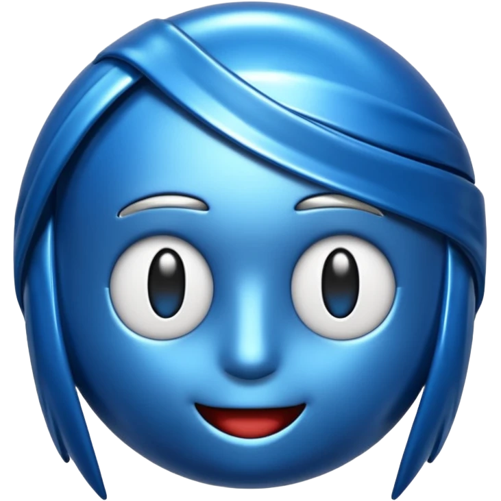 Blue sigma emoji emoji