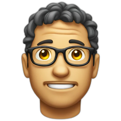 mind blown emotion nerd emoji face emoji
