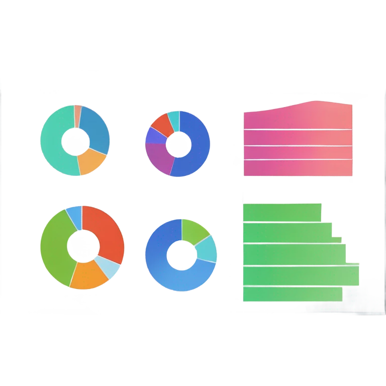 monitor showing a website dashboard with charts emoji