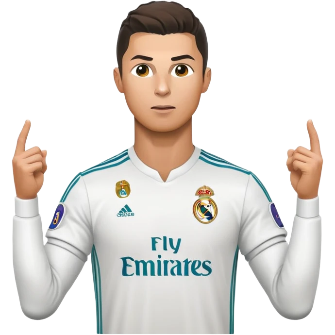 Real Madrid with CR7 emoji