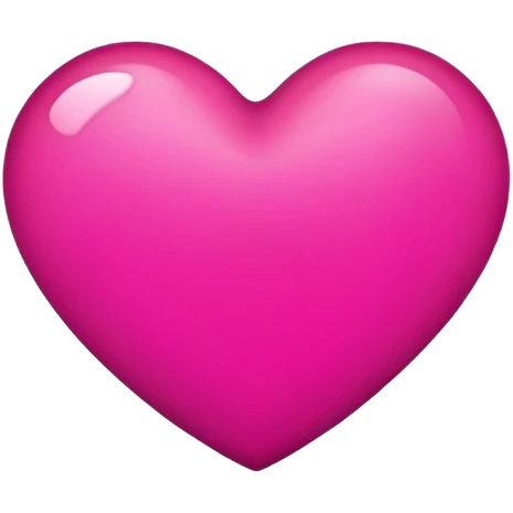 dark pink heart emoji