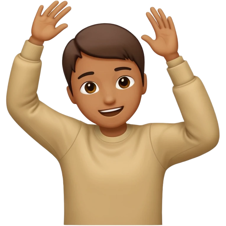 Haciendo dab emoji