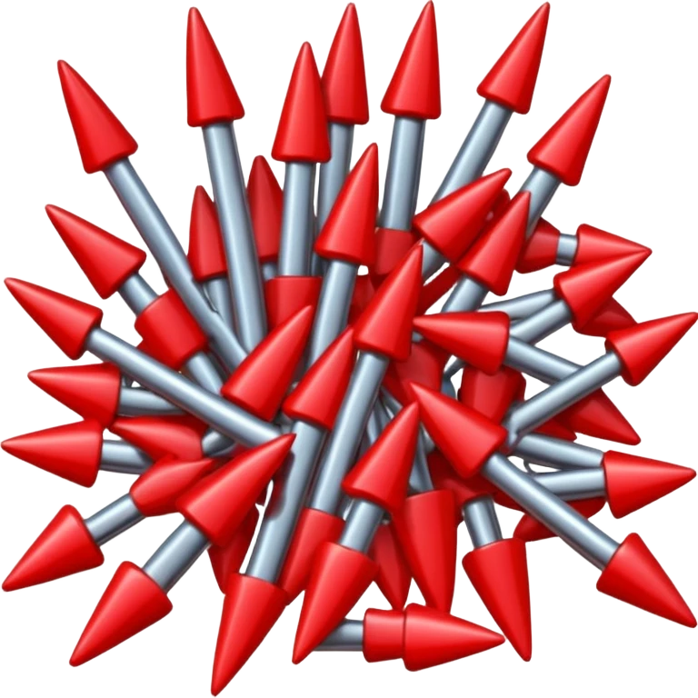 red pins emoji