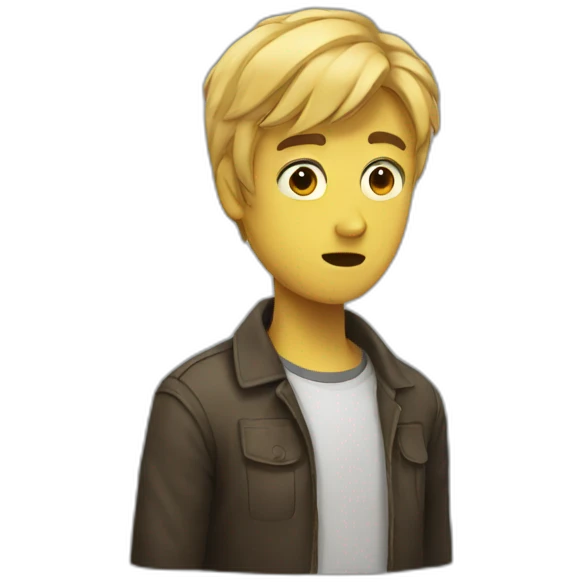 Trist emoji