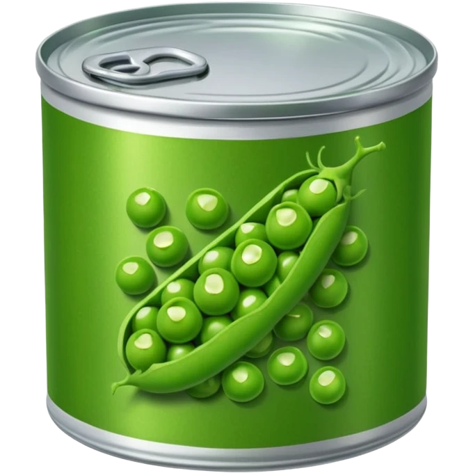 green peas can emoji