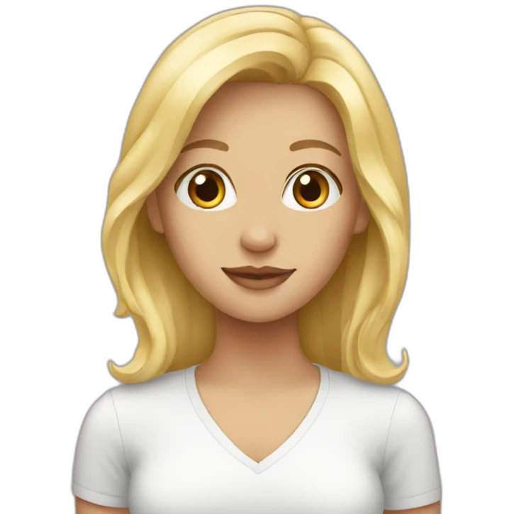 blonde emoji