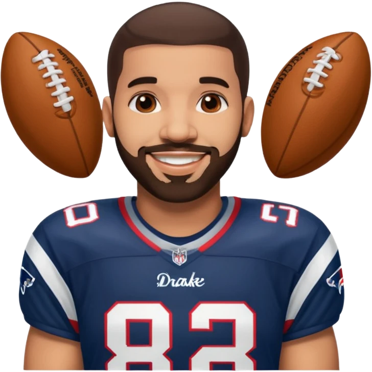 Drake mate patriots emoji
