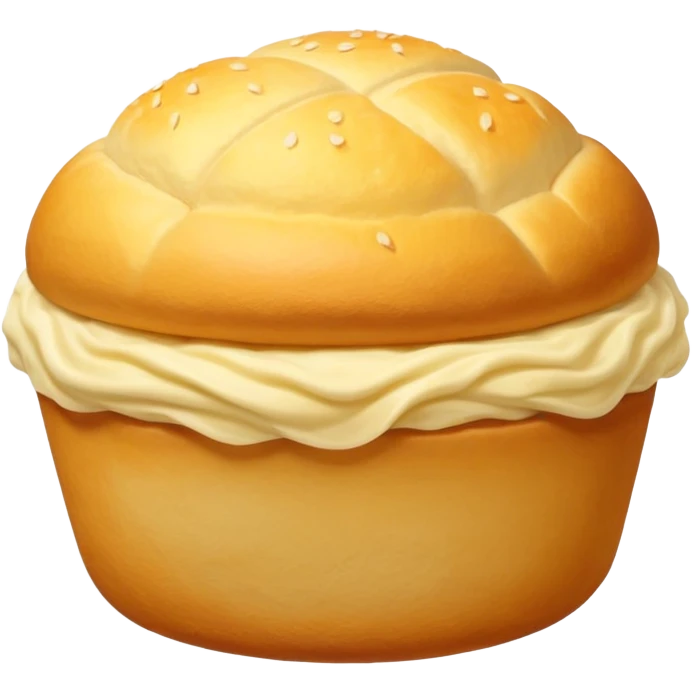Pão de queijo musculoso emoji