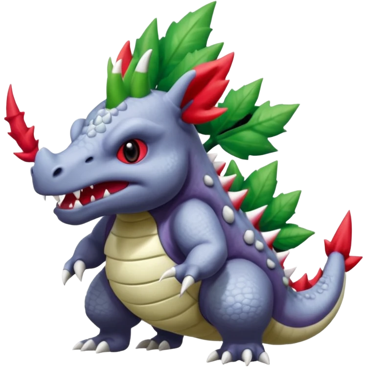 Ugly Fey Toony Rhydon-Shaymin-dragon emoji
