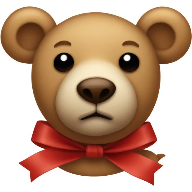 Teddy bear emoji