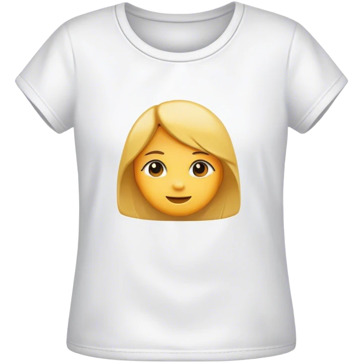 girl's t-shirt emoji