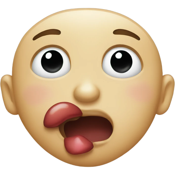 lip bite emoji emoji
