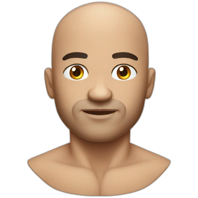 bald guy boxer emoji