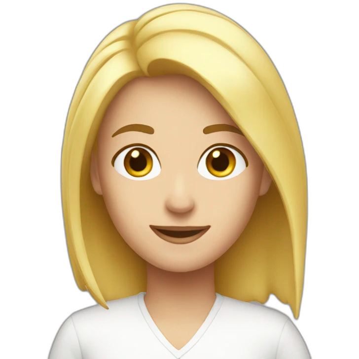 ellen gold white emoji