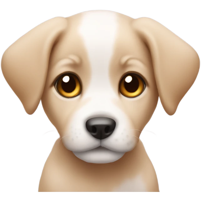 Cute puppy emoji
