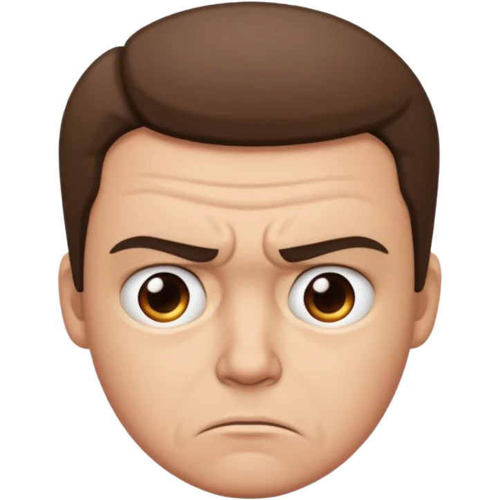 annoyed face emoji