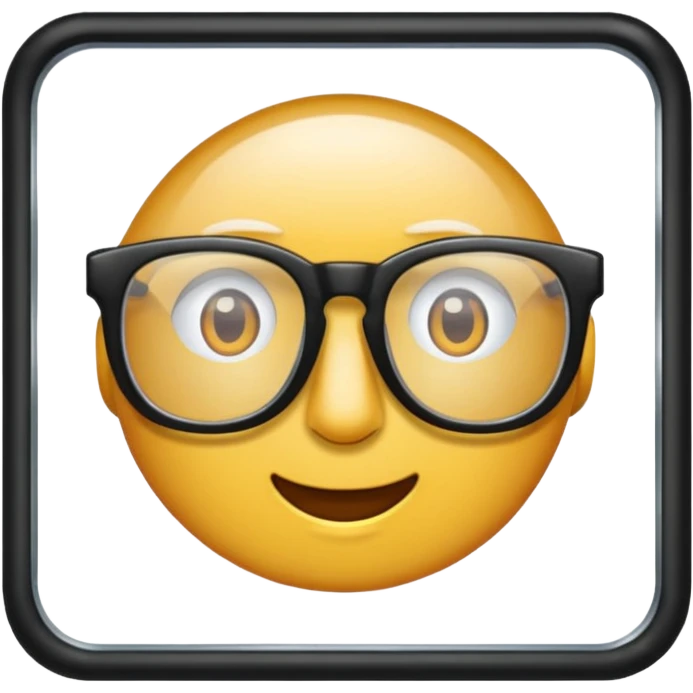 glasses emoji