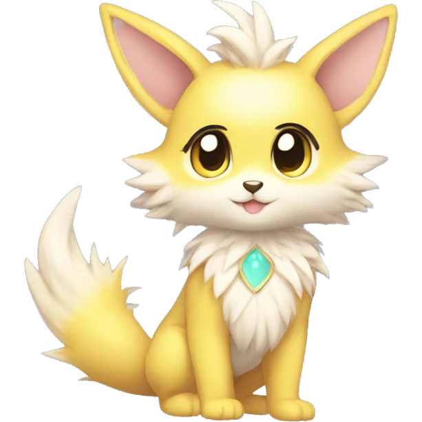 Anthro-Pastel-Fur-Sona-Chibi-Shiny-Fakémon full body emoji
