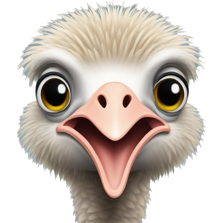 ostrich emoji