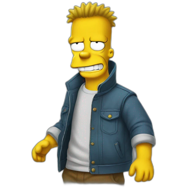 Bart simpson emoji