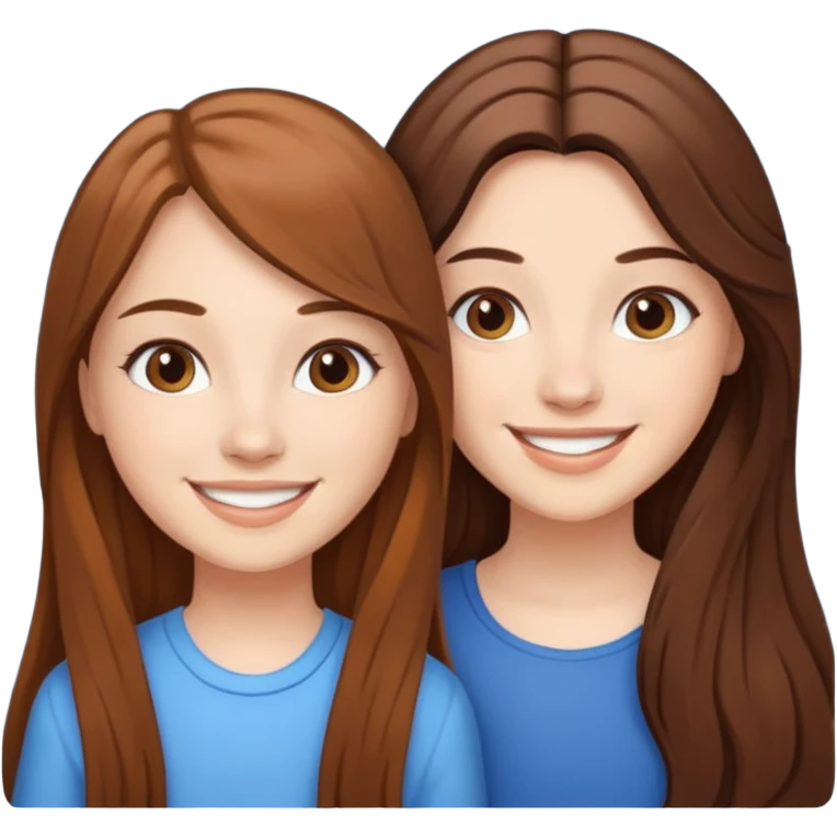 two sisters – Sonya and Taya  emoji