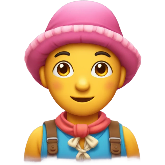 Skibbiti toilet wearing a bonnet  emoji