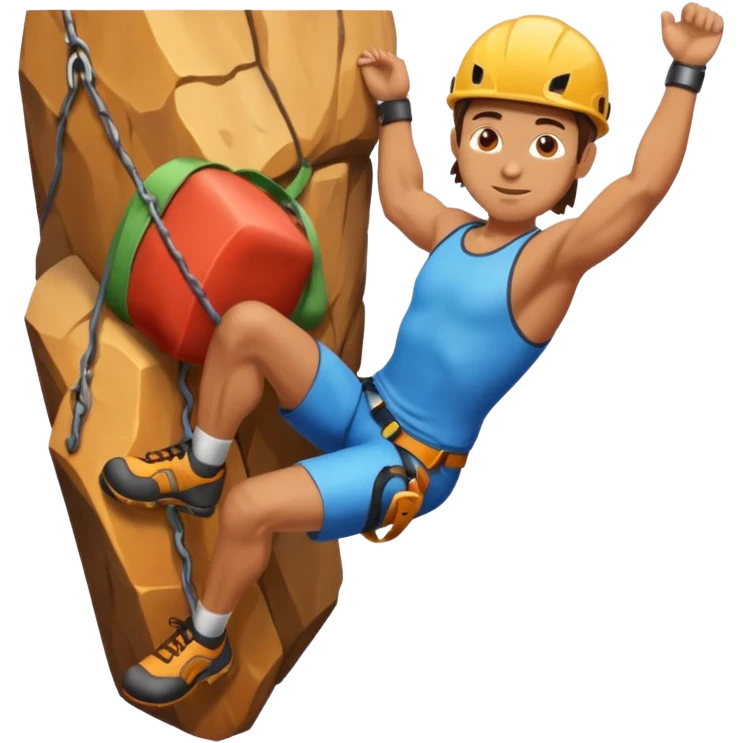 Climber  emoji
