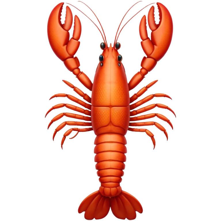 White white lobster  emoji