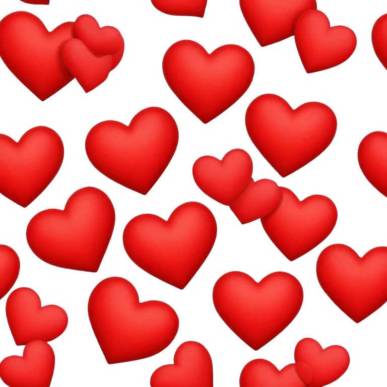 Hearts emoji