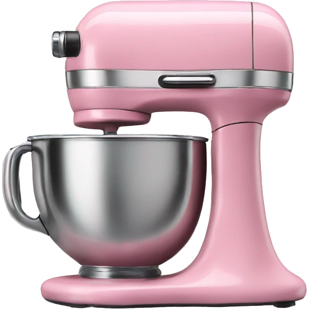 baby pink kitchen stand mixer emoji