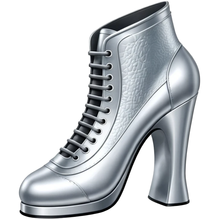 thierry mugler style spam can shoe sculpture  emoji