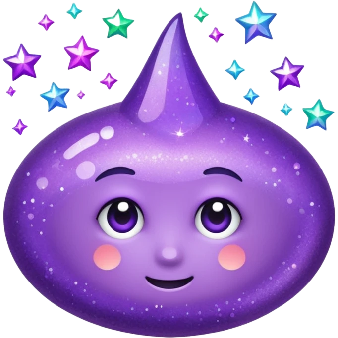 Purple Glitter administrator tools emoji