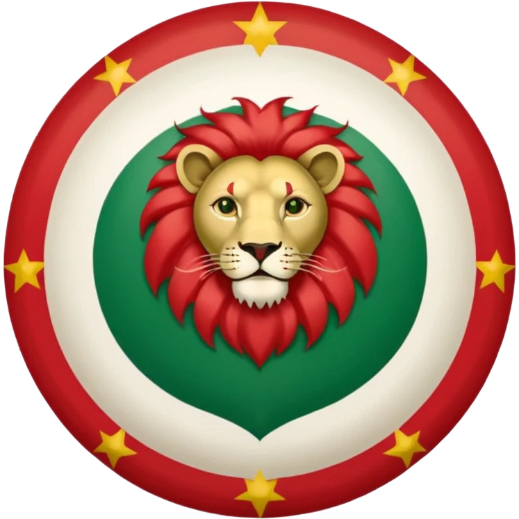 The pre-revolution iranian flag emoji