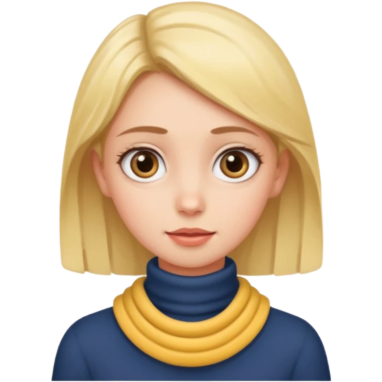 Girl pretending to choke herself  emoji