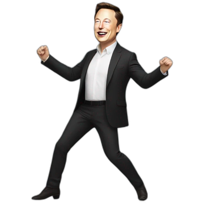 elon musk dancing emoji
