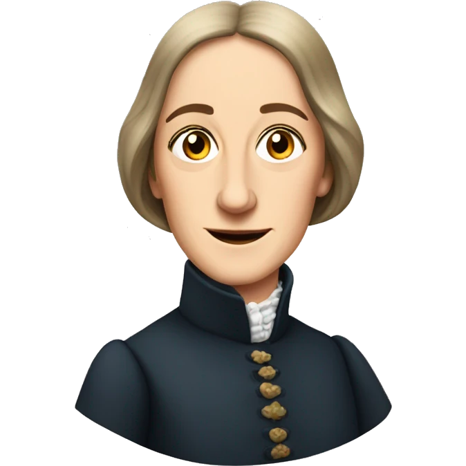 George Eliot (real name Mary Ann Evans) british writer emoji