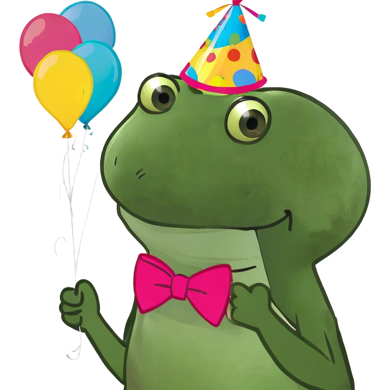 Surprise party emoji