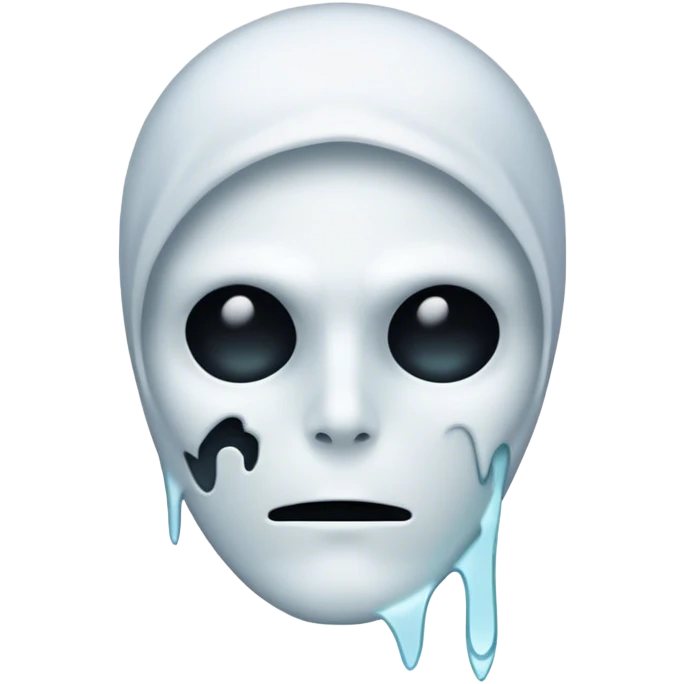 Broken specter emoji