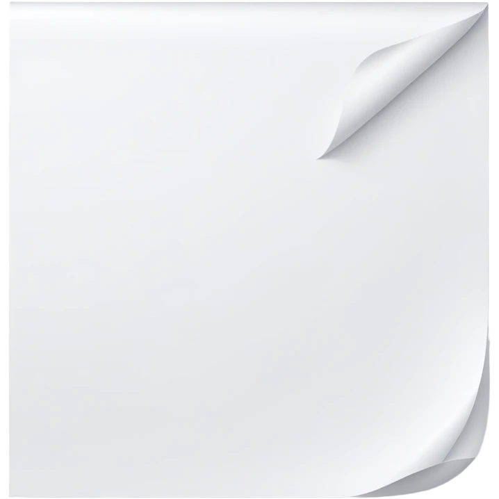 sheet of paper emoji
