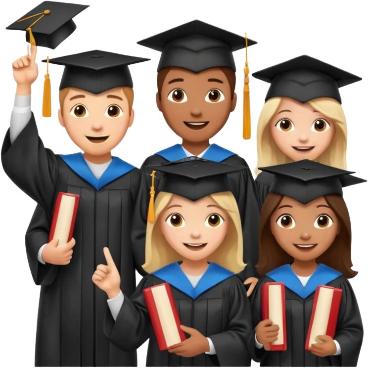 hectic graduation emoji