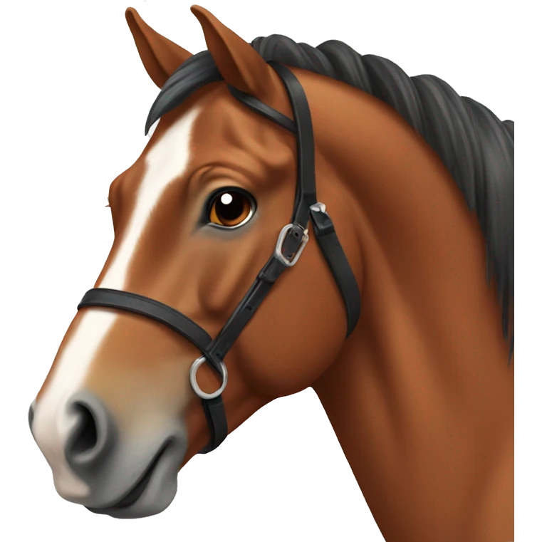 Chestnut horse  emoji