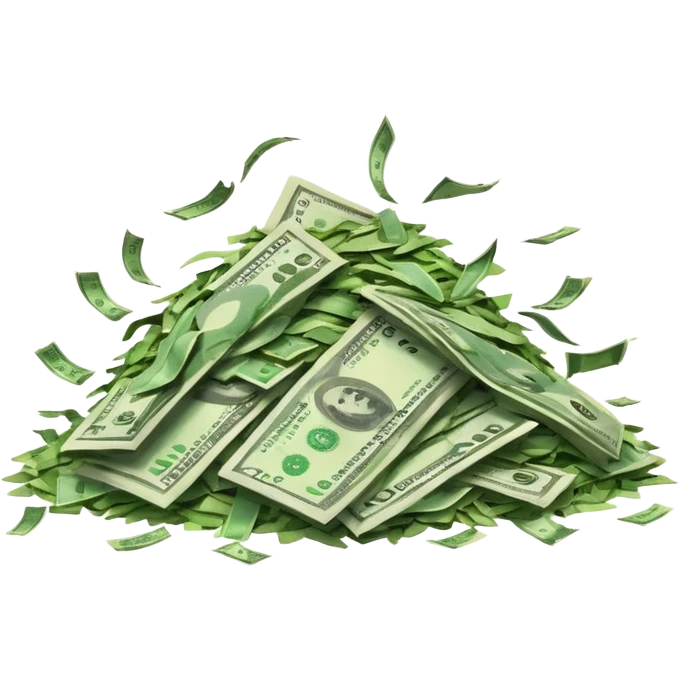 Shreading money emoji