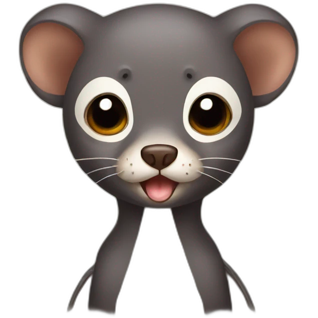 bat otter ferret emoji