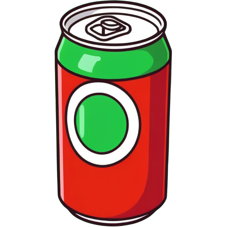 red soda can emoji