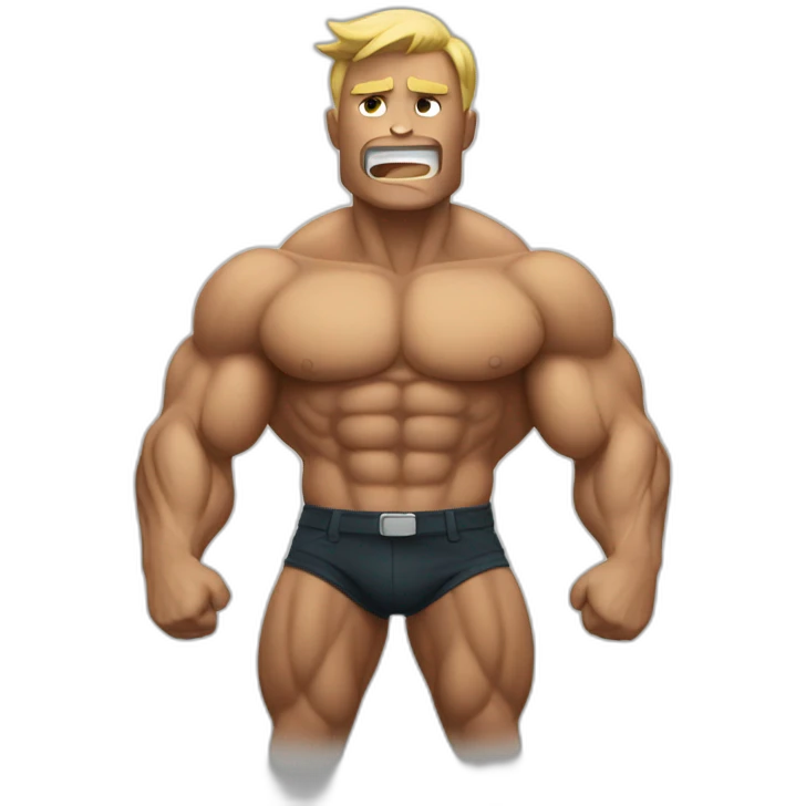 muscled emoji
