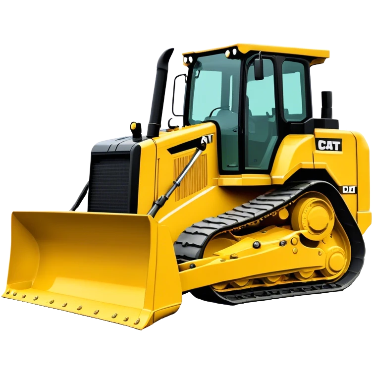 Bulldozer - CAT D6T (Model Year: 2021) (Iconic colour: Yellow) emoji